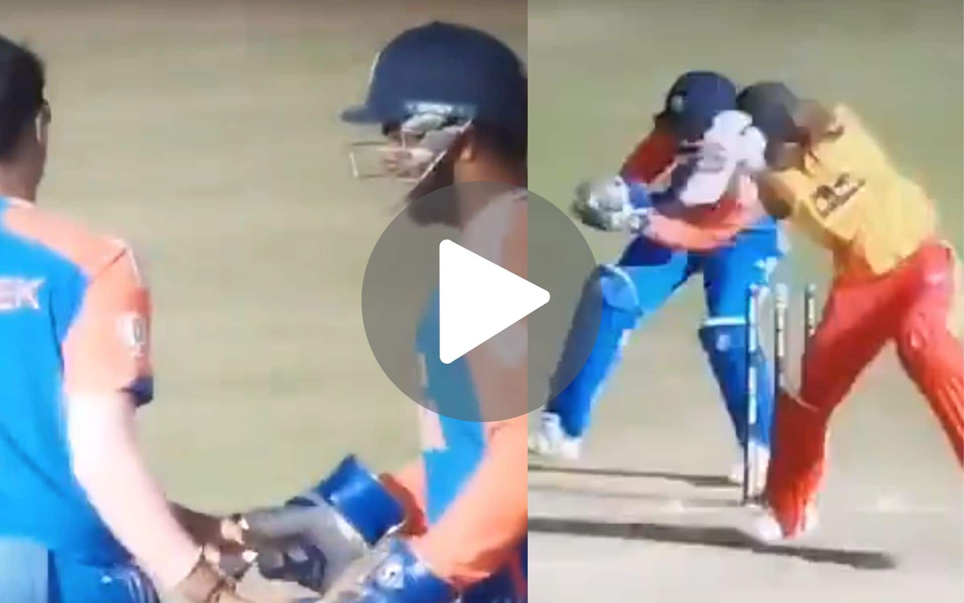 [Watch] Abhishek Sharma's Sharp Turn- Samson's Reflex Catch Sink ZIM In 5th T20I